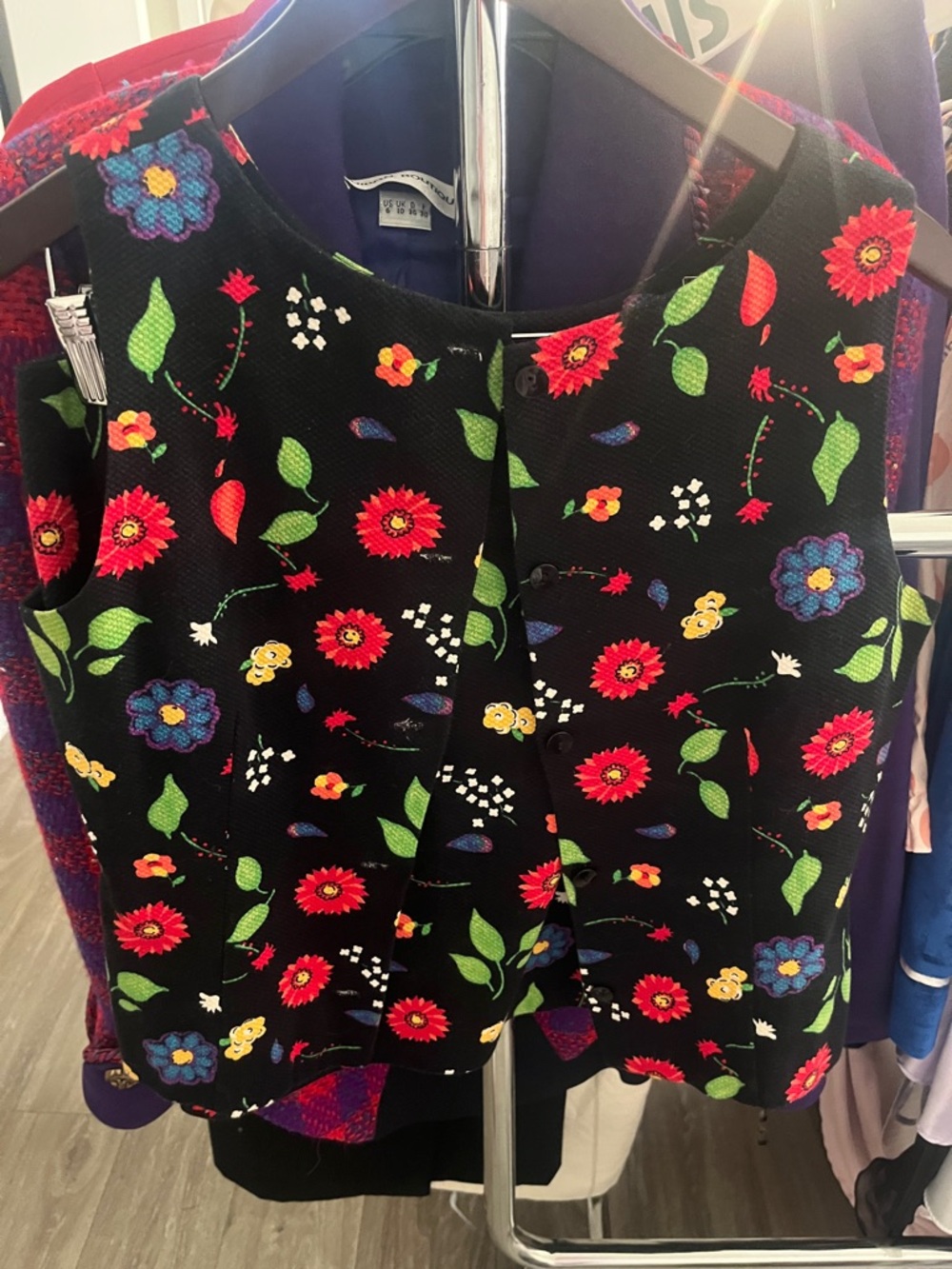 Franework Petites sleeveless shirt and mini skirt